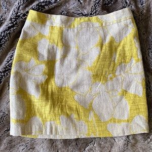 Zara yellow tweed skirt *NWT*